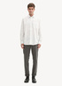 Mska Koszula Materiaowe Tom Tailor Chambray Shirt With Breast Pocket White - 1043811-20000