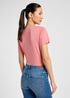 Damski T Shirt Lee V Neck Tee Cassie Pink - 112357820