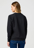 Damski Sweter Wrangler Regular Sweat Black