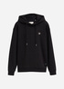 Mska Bluza Tom Tailor Hoodie With Logo Details Black - 1044886-29999
