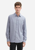 Mska Koszula Materiaowe Tom Tailor Fitted Cotton Shirt Grey Structure - 1043813-36692