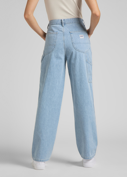 Damskie Spodnie Dzinsowe Lee Carpenter Light Robin - L31POJSP