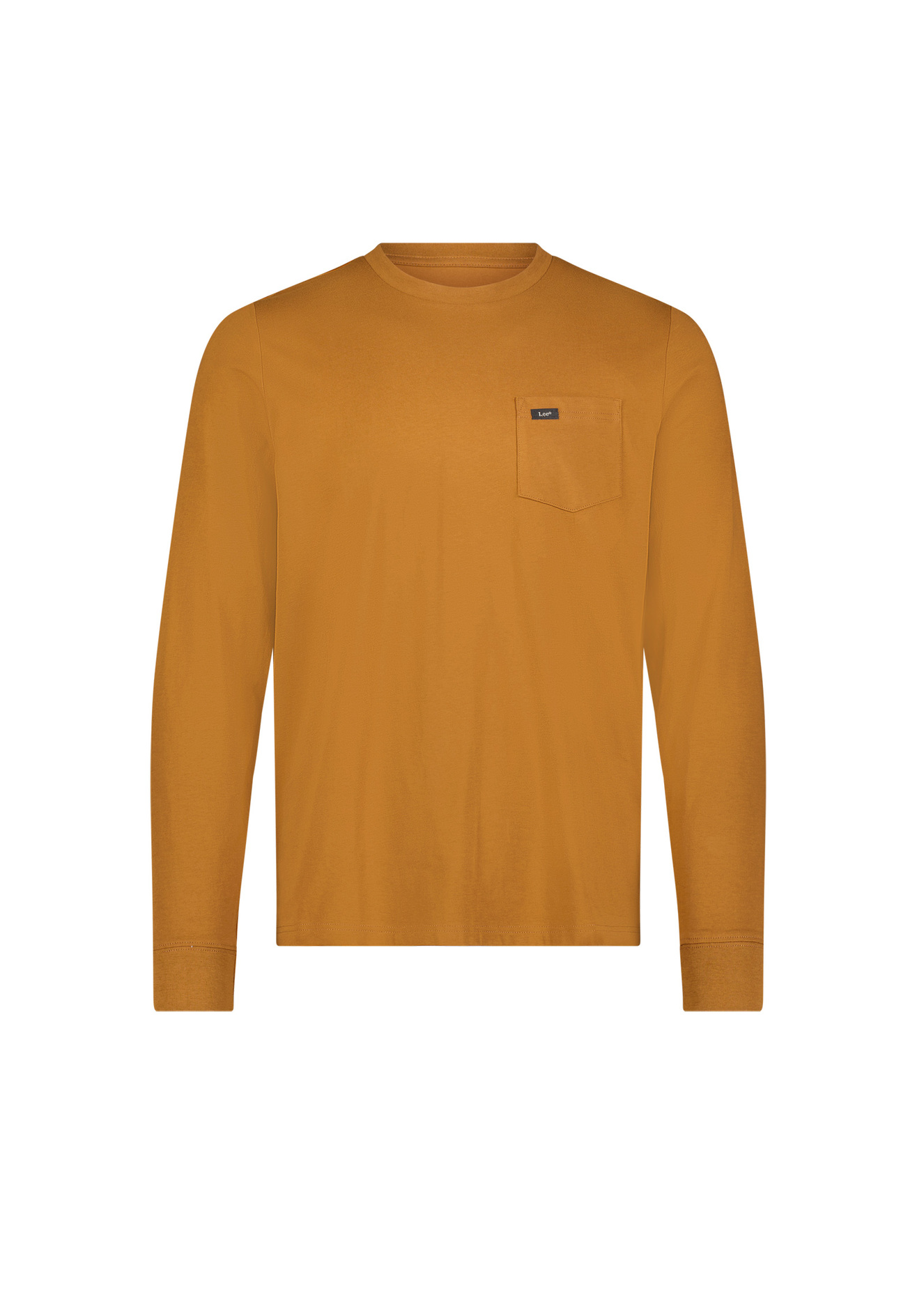Meska Koszulka Z Dlugim Rekawem Lee Long Sleeve Tee Acorn - 112358009