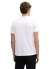 Meski T Shirt Tom Tailor C Neck T Shirt White - 1045940-20000