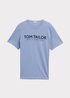 Meski T Shirt Tom Tailor C Neck T Shirt Dove Blue - 1045940-37533