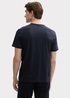 Meski T Shirt Tom Tailor C Neck T Shirt Sky Captain Blue - 1045940-10668