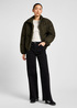 Lee® Relaxed Short Puffer Jacket - Olive Night