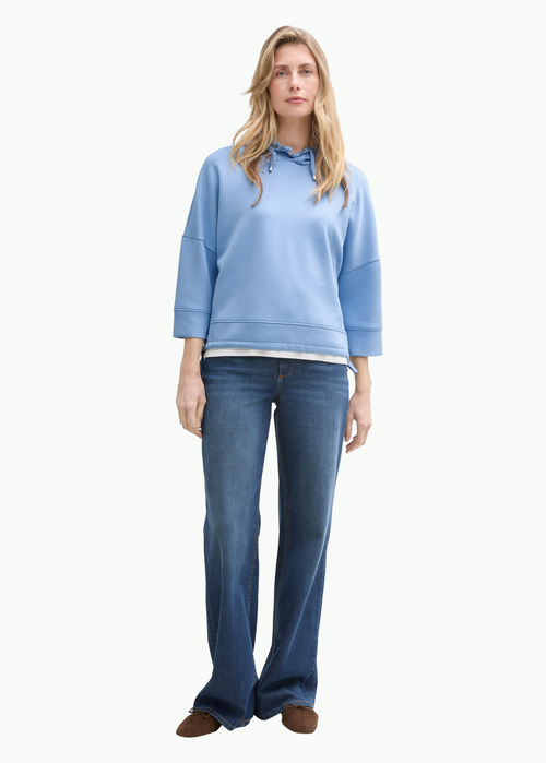Tom Tailor Sweatshirt Flawless Blue - 1045518-37106