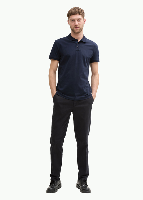 Meska Koszulka Polo Tom Tailor Polo Sky Captain Blue - 1045630-10668