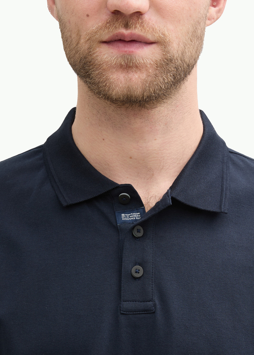 Meska Koszulka Polo Tom Tailor Polo Sky Captain Blue - 1045630-10668