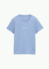 Damski T Shirt Tom Tailor C Neck T Shirt Flawless Blue - 1045543-37106