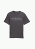 Meski T Shirt Tom Tailor T Shirt Logo Tarmac Grey - 1045631-10899