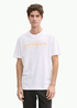 Meski T Shirt Tom Tailor T Shirt Logo White - 1045631-20000