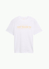 Meski T Shirt Tom Tailor T Shirt Logo White - 1045631-20000