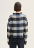 Damski Sweter Tom Tailor Sweater Blue Check - 1042990-36271