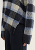 Damski Sweter Tom Tailor Sweater Blue Check - 1042990-36271