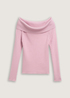Damski Sweter Tom Tailor Sweater Soft Dusty Rose - 1043978-36537