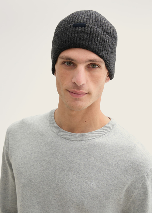 Tom Tailor Beanie - Grey 1043442-10617