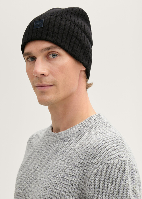 Tom Tailor Beanie - Black 1044887-29999