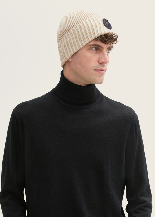 Tom Tailor Beanie - Ecru 1043440-36454
