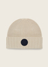 Meska Czapka Zimowa Tom Tailor Beanie Ecru - 1043440-36454