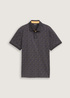 Meska Koszulka Polo Tom Tailor Polo Tee Tarmac Grey Stripe Design - 1045638-37145