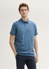 Meska Koszulka Polo Tom Tailor Polo Tee Mid Blue Stripe Design - 1045638-37146