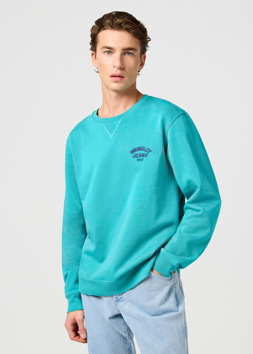 Wrangler Small Logo Crew - Latigo Bay 112364095 