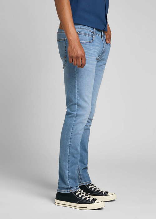 Meskie Spodnie Dzinsowe Lee Luke Fresh Mid Worn In - L719CAC53