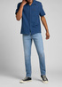 Meskie Spodnie Dzinsowe Lee Luke Fresh Mid Worn In - L719CAC53