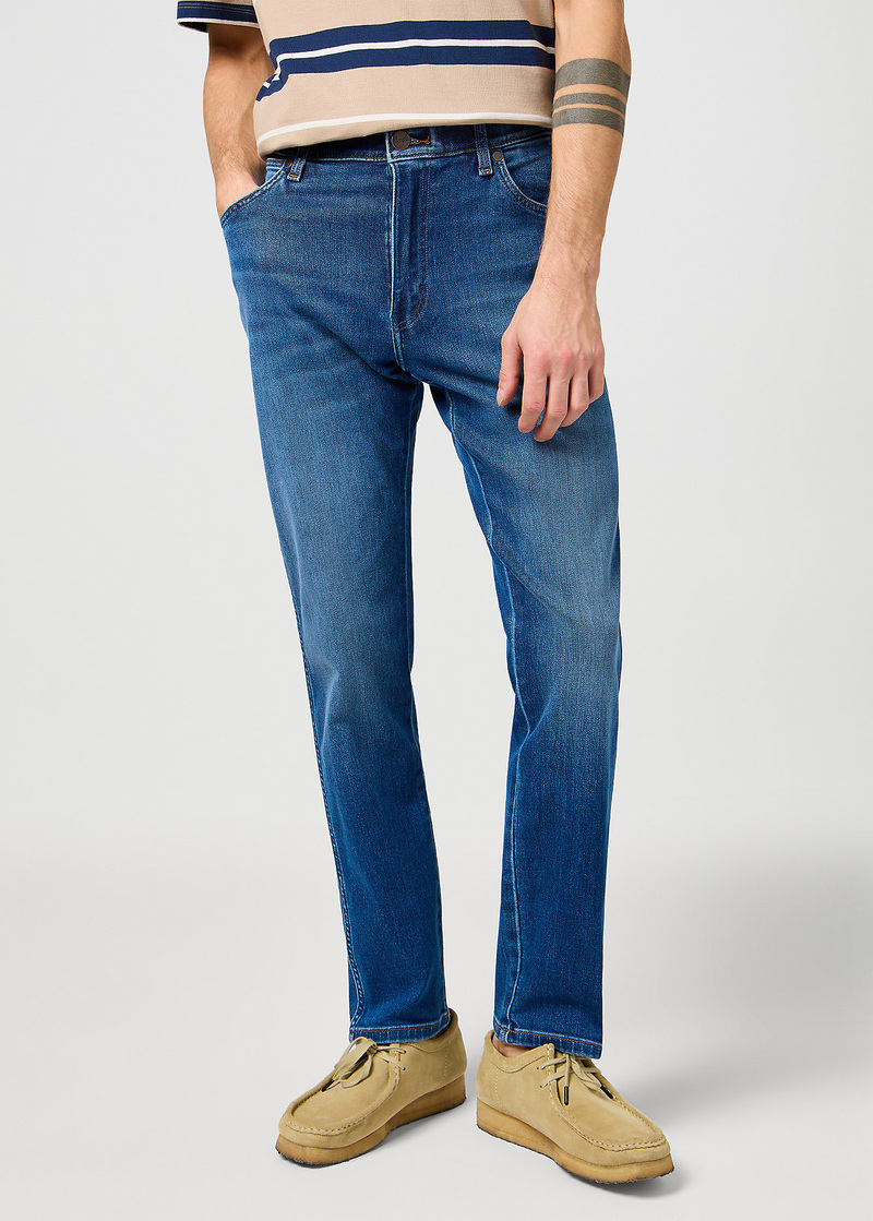 Meskie Spodnie Dzinsowe Wrangler River River Outlaw - 112362414