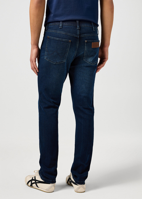 Meskie Spodnie Dzinsowe Wrangler Larston Saphite Stone - 112362455