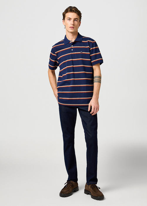 Meskie Spodnie Dzinsowe Wrangler Larston Moonlight Rinse - 112362459