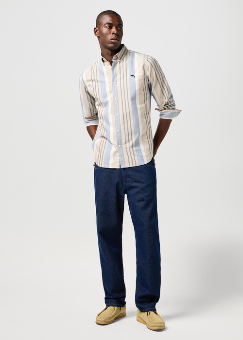 Meskie Spodnie Dzinsowe Wrangler Frontier Rinsed Night - 112364502