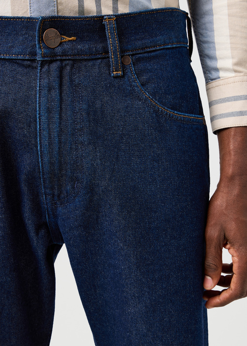 Meskie Spodnie Dzinsowe Wrangler Frontier Rinsed Night - 112364502