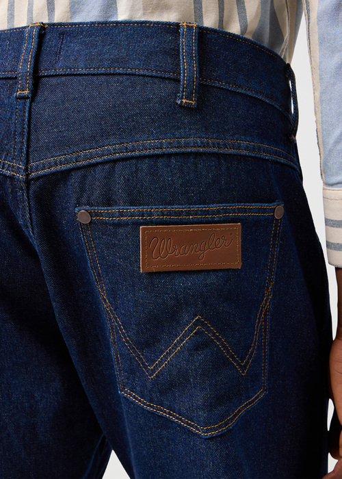 Meskie Spodnie Dzinsowe Wrangler Frontier Rinsed Night - 112364502