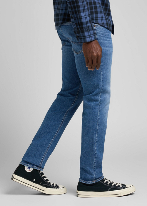 Mskie Spodnie Dinsowe Lee Luke Mid Worn In - L719VIE11