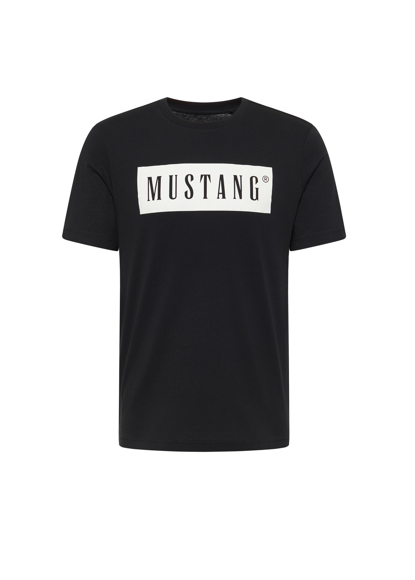 Meski T Shirt Mustang Jeans Austin Black - 1014749-4142