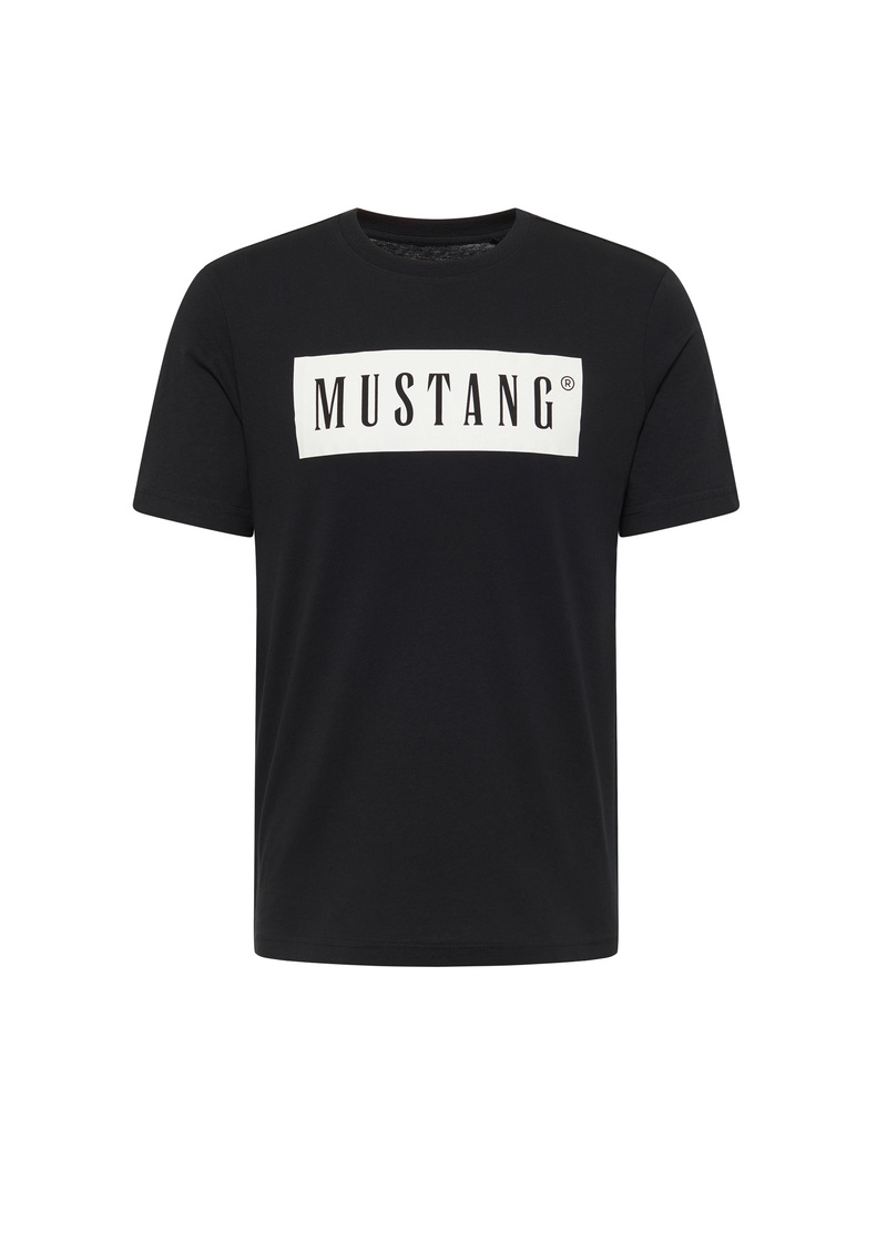 Meski T Shirt Mustang Jeans Austin Black - 1014749-4142