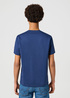 Meski T Shirt Wrangler Logo Tee Navy - 112355071