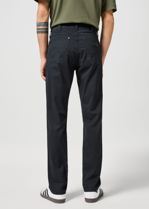 Meskie Spodnie Dzinsowe Wrangler Greensboro Non Denim Black - 112355031