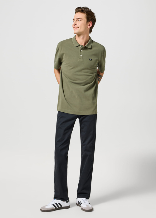 Meskie Spodnie Dzinsowe Wrangler Greensboro Non Denim Black - 112355031