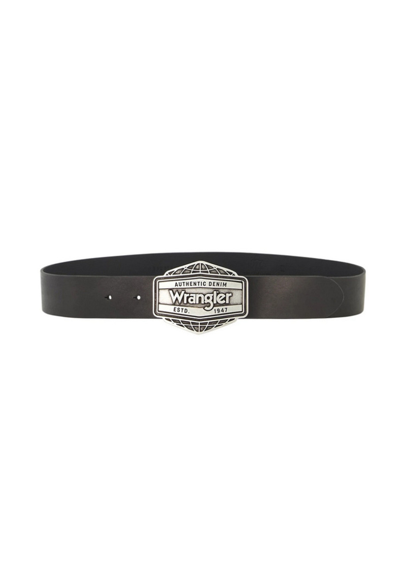 Pasek Meski Wrangler Big Buckle Belt Black - 112358068