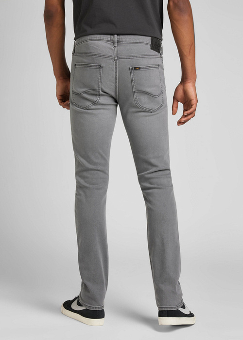 Meskie Spodnie Dzinsowe Lee Luke Grey Worn - L719PCC60