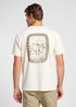 Meski T Shirt Lee Graphic Tee Ecru - 112365464