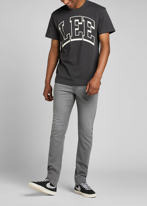 Meskie Spodnie Dzinsowe Lee Luke Grey Worn - L719PCC60