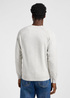 Meski Sweter Lee Clean Raglan Sweater Sharp Grey Mele - 112363889