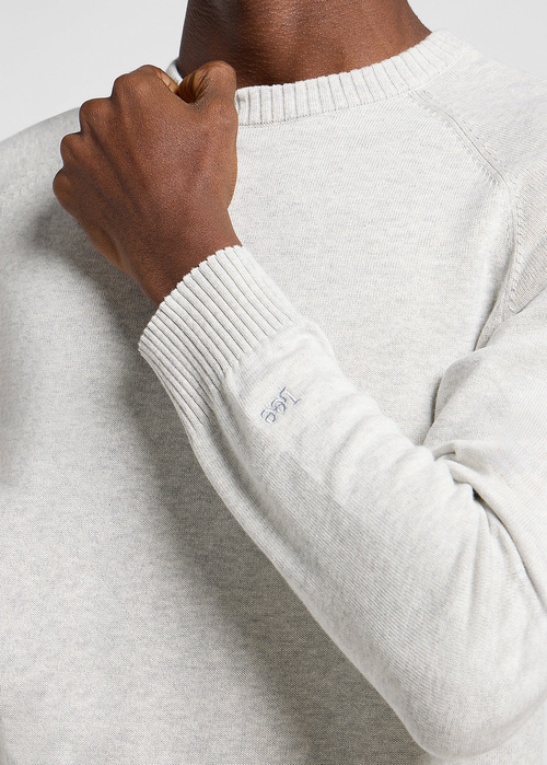 Lee Clean Raglan Sweater Sharp Grey Mele - 112363889