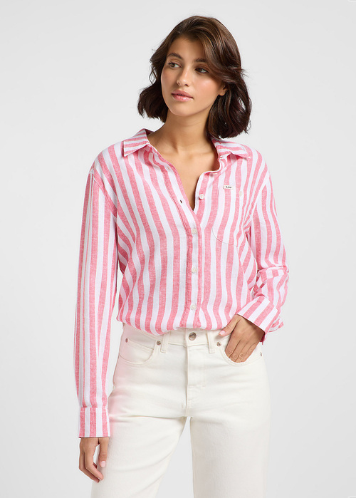 Lee All Purpose Shirt - Lychee Awning Stripe 112363655
