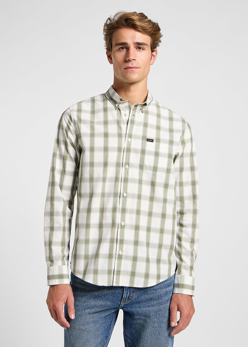 Lee Button Down - Ecru 112363897